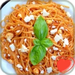 spaghetti recipes android application logo